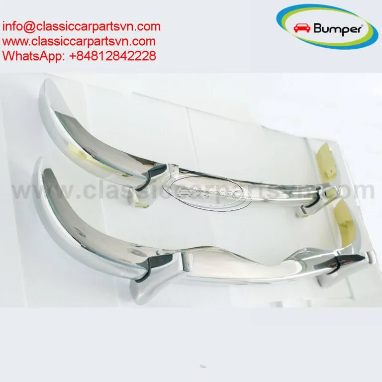 Mercedes Ponton 6-cylinder W105 W180 W128 saloon bumpers